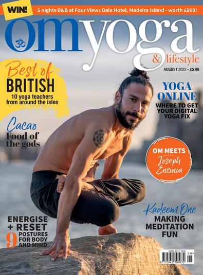 OM Yoga & Lifestyle magazine cover