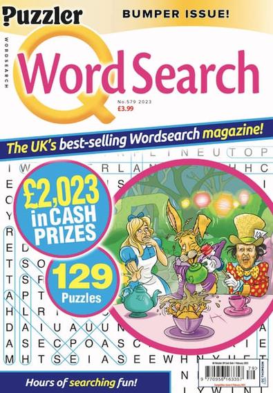 Q Word Search magazine cover