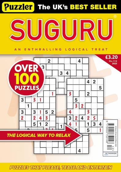 Puzzler Suguru magazine cover