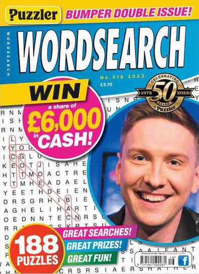 Puzzler Wordsearch magazine cover