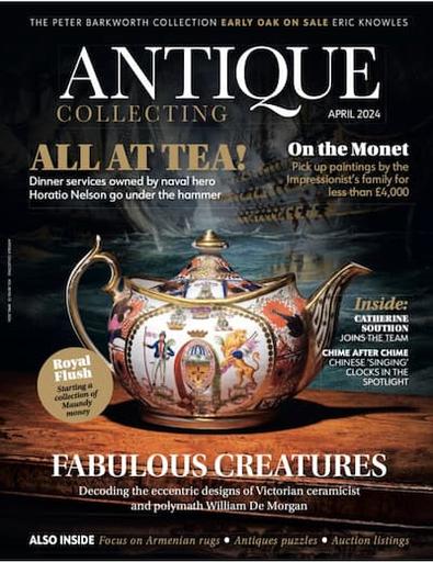 Antique Collecting magazine cover