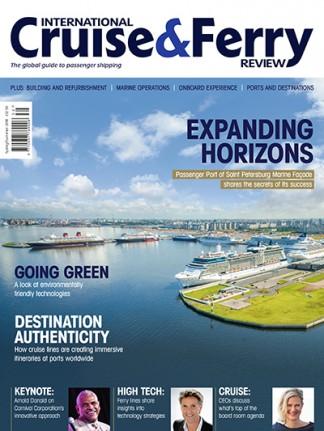 International Cruise & Ferry Review magazine cover