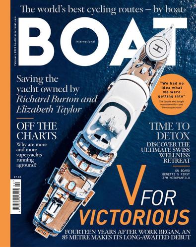 Boat International magazine cover