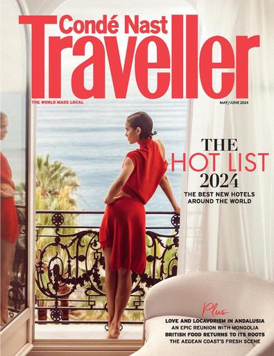 Conde Nast Traveller magazine cover