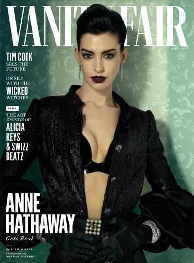Vanity Fair magazine cover