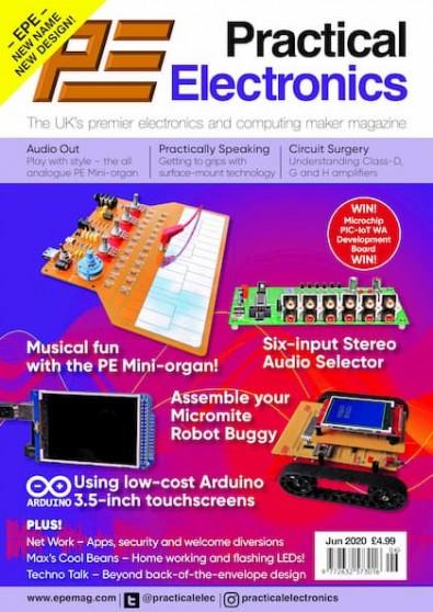 Practical Electronics magazine cover