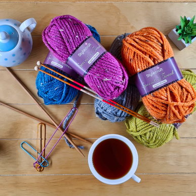 Knitting + Crochet 'Just Yarn' Box cover