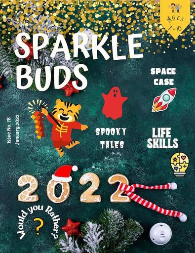 Sparkle Buds magazine cover