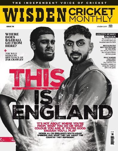 Wisden Cricket Monthly magazine cover