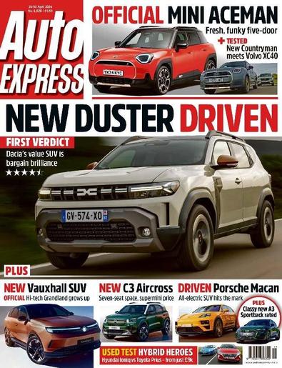 Auto Express magazine cover