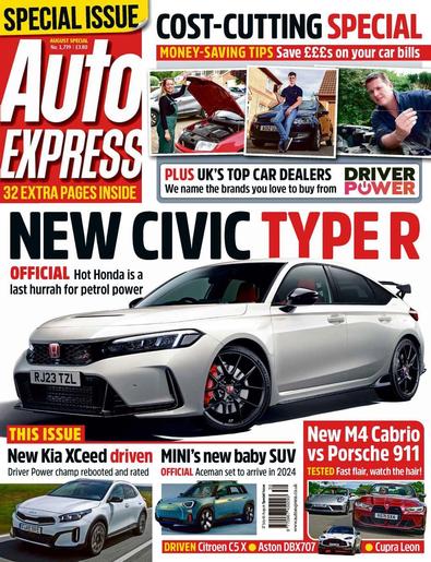 Auto Express magazine cover