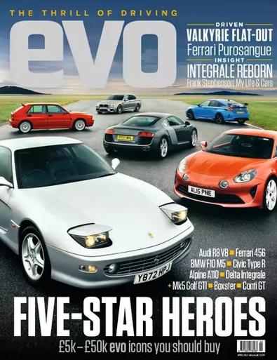 Evo Print & Digital magazine cover