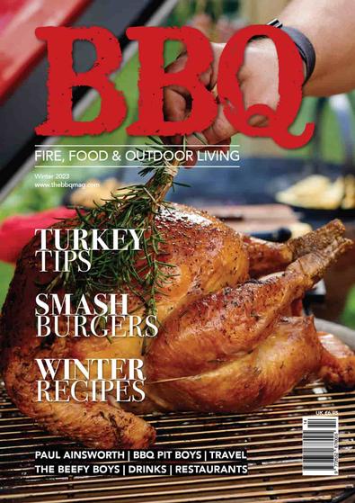 BBQ. Fire, Food & Outdoor Living magazine cover