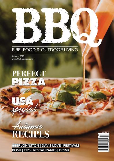 BBQ. Fire, Food & Outdoor magazine cover