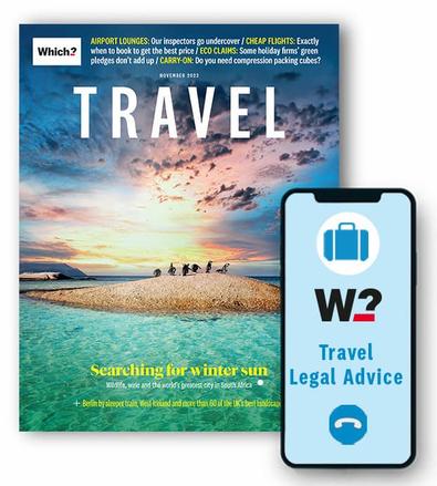 Which? Travel Gift magazine cover