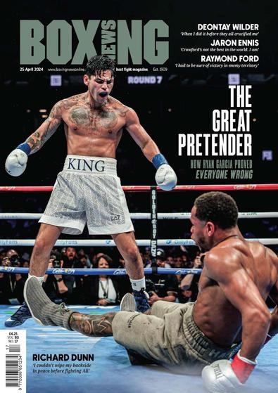 Boxing News magazine cover