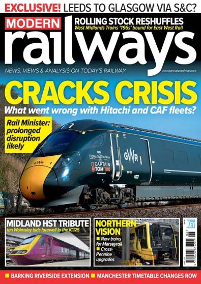 Modern Railways magazine cover