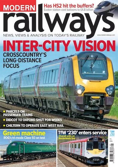 Modern Railways magazine cover