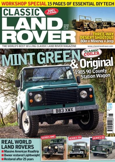 Classic Land Rover magazine cover