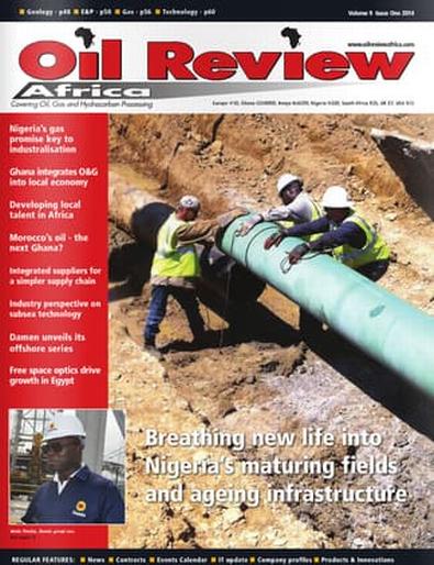 Oil Review Africa magazine cover