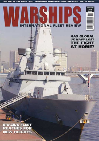 Warships International Fleet Review magazine cover