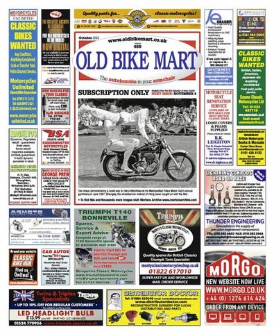 Old Bike Mart magazine cover