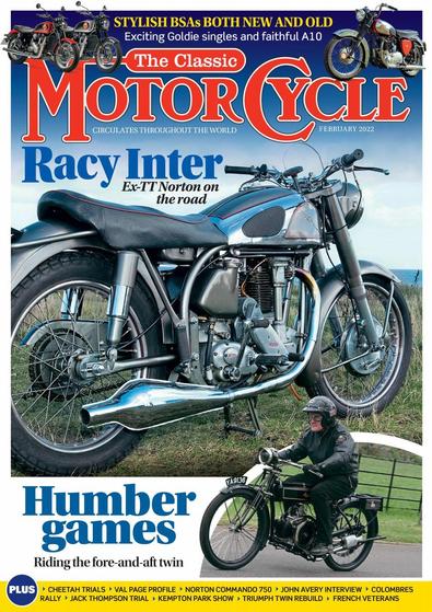 The Classic MotorCycle magazine cover