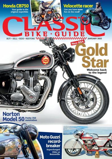 Classic Bike Guide magazine cover