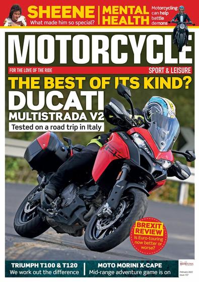 Motorcycle Sport & Leisure magazine cover