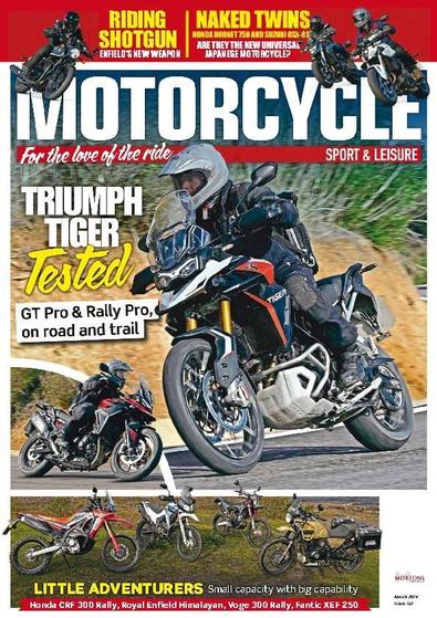 Motorcycle Sport & Leisure magazine cover