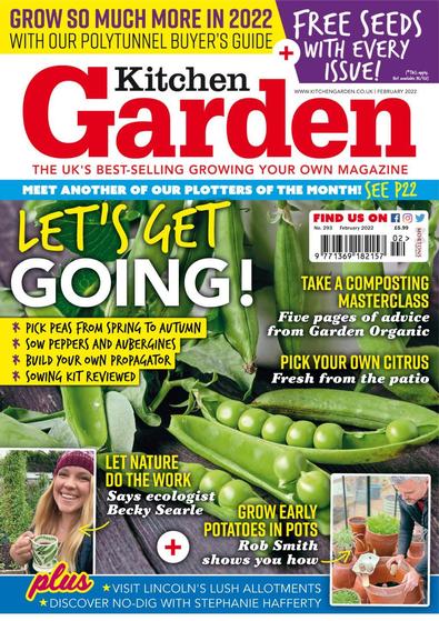 Kitchen Garden magazine cover