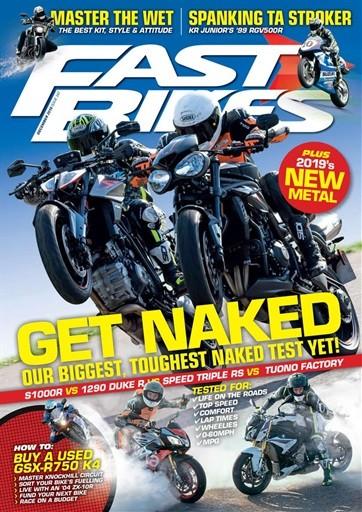 Fast Bikes magazine cover