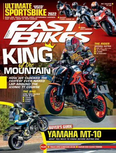 Fast Bikes magazine cover