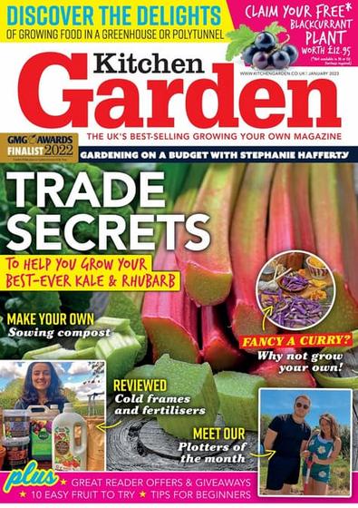Kitchen Garden Print & Digital magazine cover