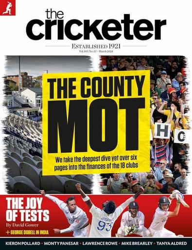 The Cricketer magazine cover