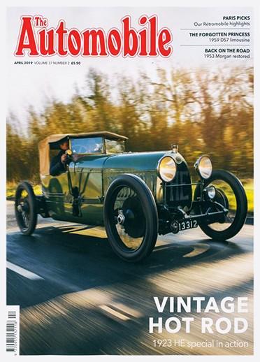 The Automobile magazine cover