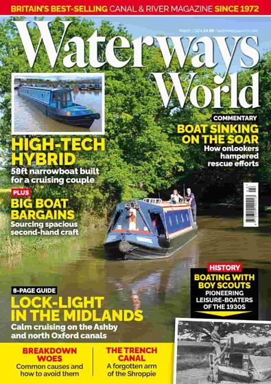 Waterways World magazine cover