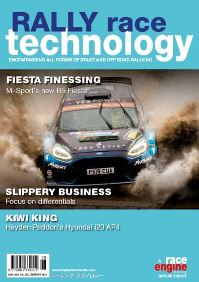 Rally Race Technology magazine cover