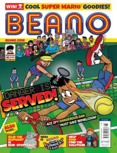 Beano magazine cover