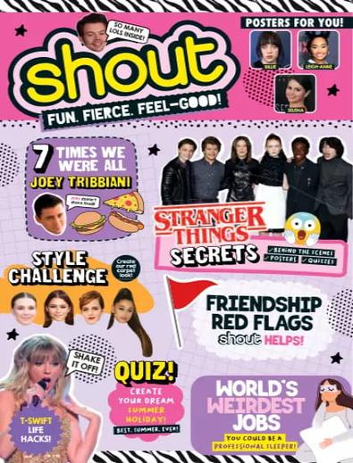 Shout magazine cover