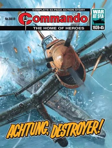 Commando magazine cover