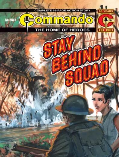 Commando magazine cover