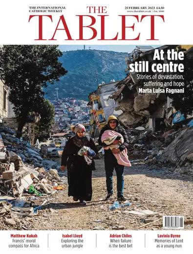 The Tablet magazine cover