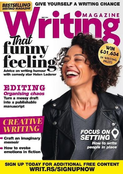 Writing magazine cover