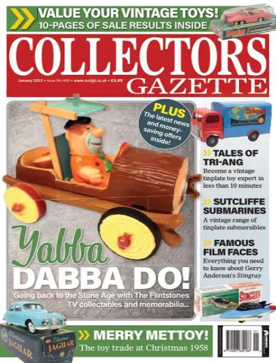 Collectors Gazette magazine cover