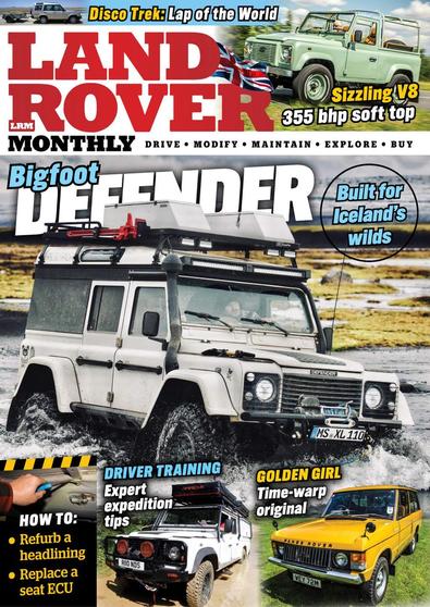 Land Rover Monthly magazine cover
