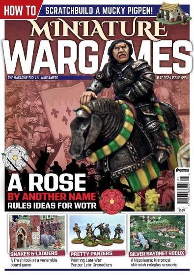 Miniature Wargames magazine cover
