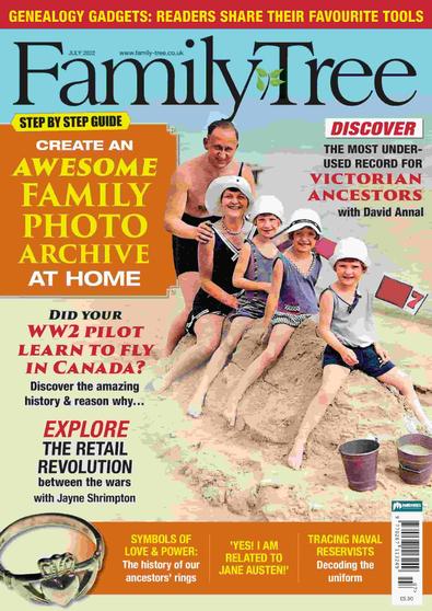Family Tree Magazine cover