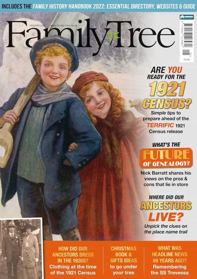 Family Tree Magazine cover