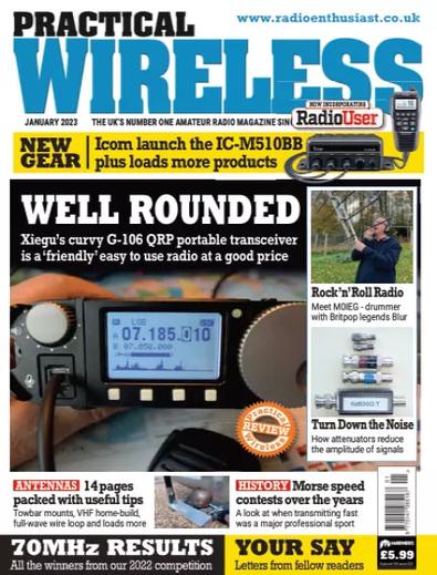 Practical Wireless magazine cover